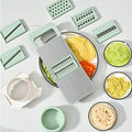Kitchen Multifunction 6 in 1 Vegetable Chopper Machine Kitchen Tools Vegetable Cutter Potato Cutter Chopper