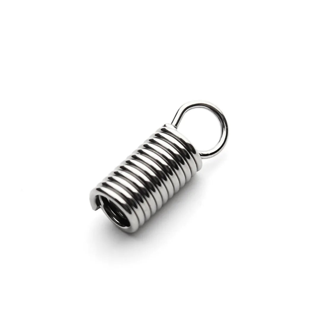 China Factory Wholesale Jewelry Findings Fashion Stainless Steel Connectors Accessories DIY Spring Coil Bucket