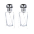 25mL Mushroom-shaped Glass Perfume Bottles with Spray Cap for Women Cosmetic Sub-bottling Container