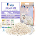Cat Litter Plant Corn Cob Cassava Quick Clumping OEM Cats Litters