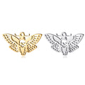 Stainless Steel Moth Charm Hip Hop DIY Waterproof New Design Pendant Accessory