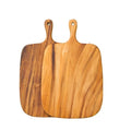 Natural Acacia Wood Chopping Block Chopping Board With Hole on Handle