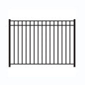 Ornamental Metal Tubular Steel Gates Fence Designs 6 Feet Heat Treated Powder Coated Eco-Friendly Customizable Size Anti-Rust