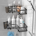 Corner Shower Caddy Storage Rack and Shampoo Holder No Drilling Required Design Bathroom Shower Organizer