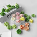 7 Cavities Succulent Silicone Mold Aromatherapy Candles Flower DIY Handmade Soap Candle Mold Wax Making Molds DIY Craft Supplies