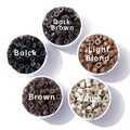 Wholesale 500 1000 Pieces Micro Silicone Lined Nano Rings Link Beads for Tip Hair Extension