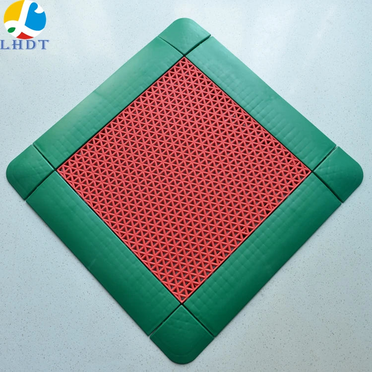 Free Sample Removable PP Interlocking Sports Court Flooring Multi-Purpose Outdoor Table Tennis Basketball Volleyball Decking