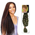 Factory delivery 165g Braid Long 82inch jumbo braid hair extensions soft light for Box Braids Pure Color Synthetic Fiber