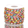 Stainless Steel 6*7mm Butterfly Colorful Drop Oil Chains for DIY Jewelry Making Necklace Finding Bracelet Supply Accessories