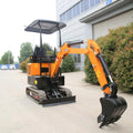 1000kg Mini Excavator 1 Ton With Breaker Hammer Trailer Hydraulic Crawler Mini Escavator Price Manufacturers
