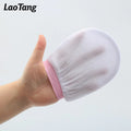 Best Viscose Fabric  Face Exfoliating Glove Face Cleaning Mitt Sponge