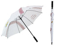 Luxury Promotional Branded Baseball Golf Umbrella  Custom logo Print Auto Open Fiberglass Frame Golf Umbrella Windproof