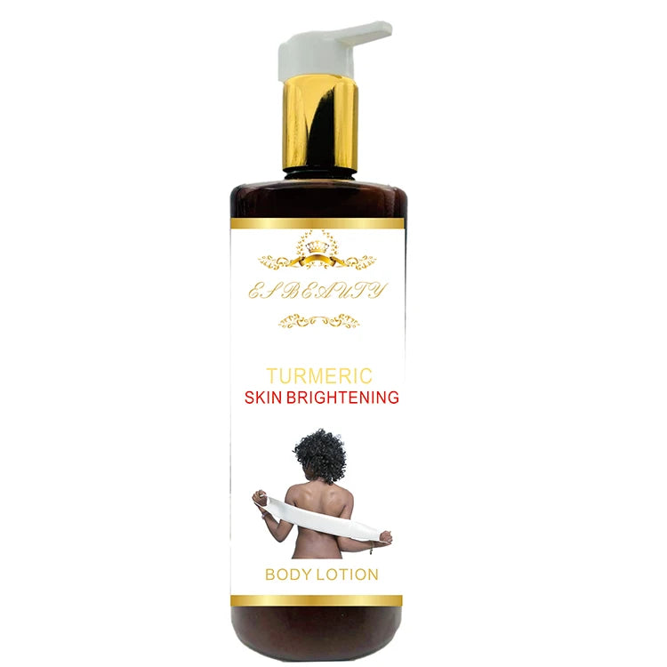 100% Organic Anti Acne Antioxidant Skin Whitening Turmeric Skin Care Set Half Cast Skin Glowing Whitening Body Milk