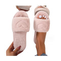 Soft Fashion Women Slippers Faux Fur Slipper Female Indoor Floor Slides Soft Furry Valentines Heart Slipper Shoes