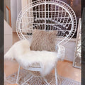 Modern PE Rattan Outdoor Garden Furniture Peacock Shaped Chair for Wedding Hotel & Photography for Leisure Use