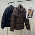 Oftbuy 2023 New Fashion Women's Quilted Jacket Goose Lining Collar Hooded Loose Thick Long Outerwear Streetwear Style for Winter