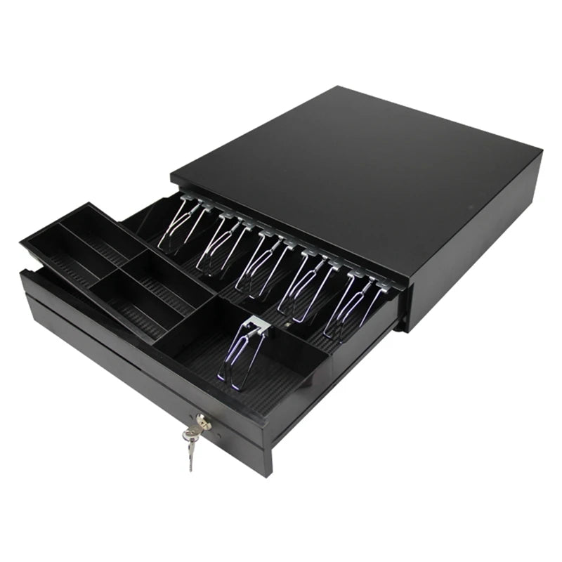Cheap and Fine CD-400  High Quality Cash Drawer Five Grid Cash Notes Slots Four Grid Coins Slot