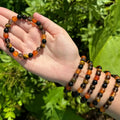 Healing Crystal Inspiration Jewelry Natural Stone Charm Bracelet Lucky Friendship Zodiac Capricorn Bracelet Gift for Men Women