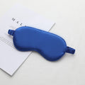 Wholesale OEM Cotton Satin Silk Eye Mask Soft Blindfold Night Eyeshade Embroidered Logo for Home Travel Dark Circles Coverage