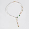 DAIHE European and American Pearl Set Exquisite Bridal Accessory Set for Banquets