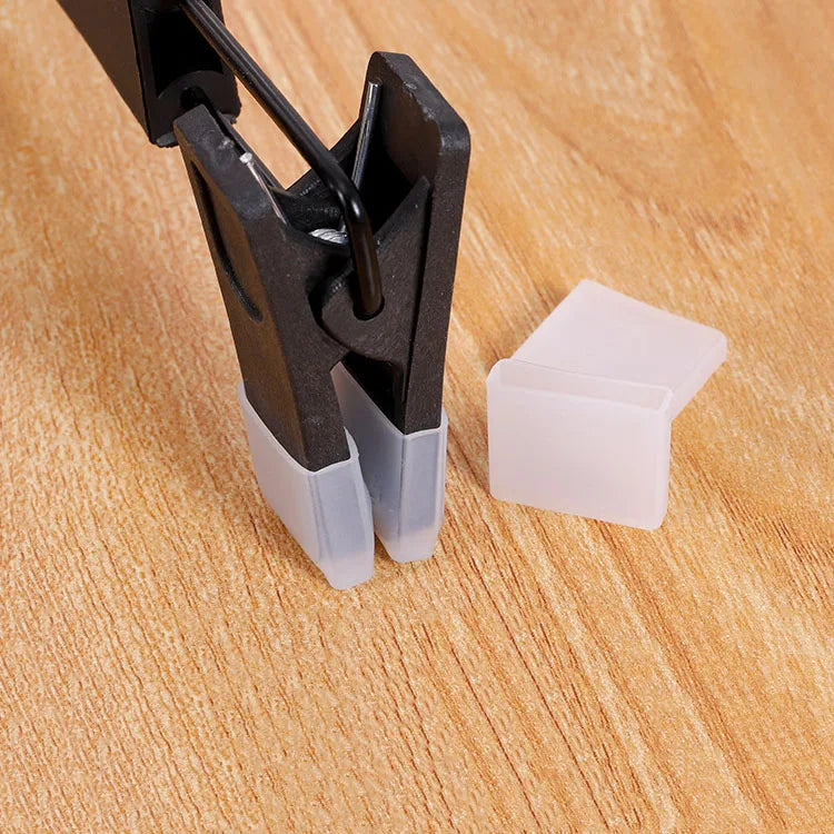 Factory Wholesale Silicone Clip Cover Sleeve for Pant & Skirt Hangers Trousers Hanger Clip Skirt Hanger Clip