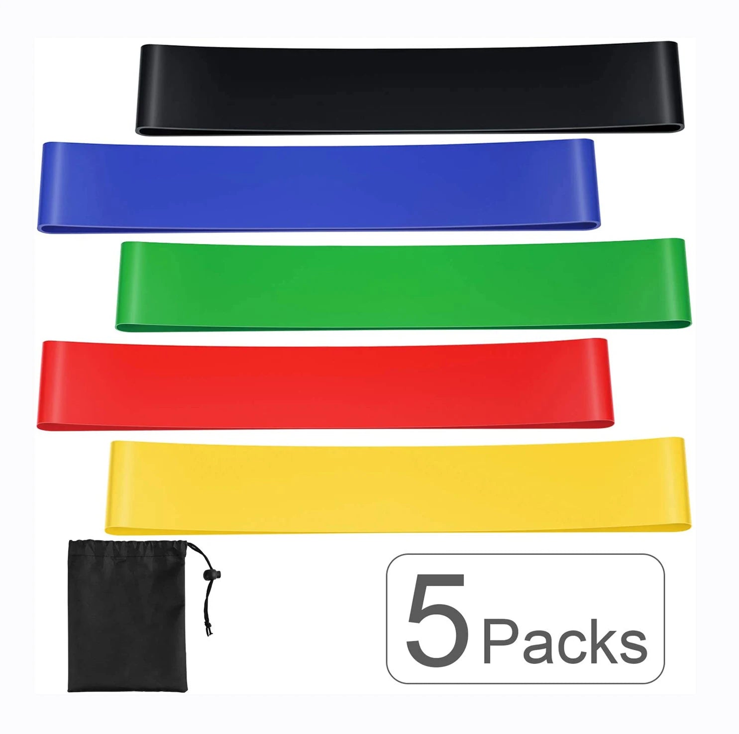 Stretching Exercise Wholesale Custom Logo Yoga Fitness Eco-Friendly TPE & Latex Mini Loop Resistance Bands Vicball RSB007 600cm