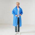 Custom Logo Emergency Raincoat Qingya PEVA Disposable Raincoat Plastic Waterproof Disposable Rain Ponchos Wholesale for Adults