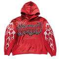 Streetwear Boxy High Quality Printed Pullover Hoodie Sweatshirt Custom logo Oversized Heavyweight Printed Embroidered Hoodies