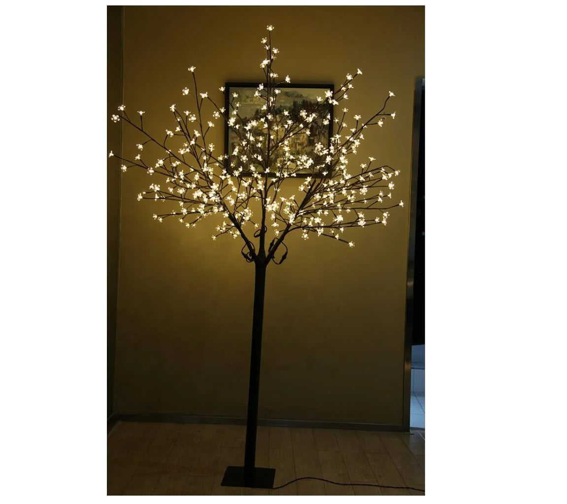 Kanlong H2m 6.56ft 400 Warm Led TIMER Cherry Blossom Outdoor Led Tree for Christmas Holiday Decoration