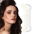 Waterproof Silver Temporary Metallic Gold Rose Gold Glitter Freckle Face Tattoo Sticker WX QB