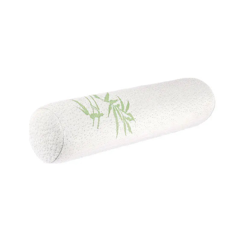 Crew-neck Pillows Support Sleeping Bed Legs Back and Yoga Pillows with Pillowcase Cervical Spine Roll Memory Foam Pillows