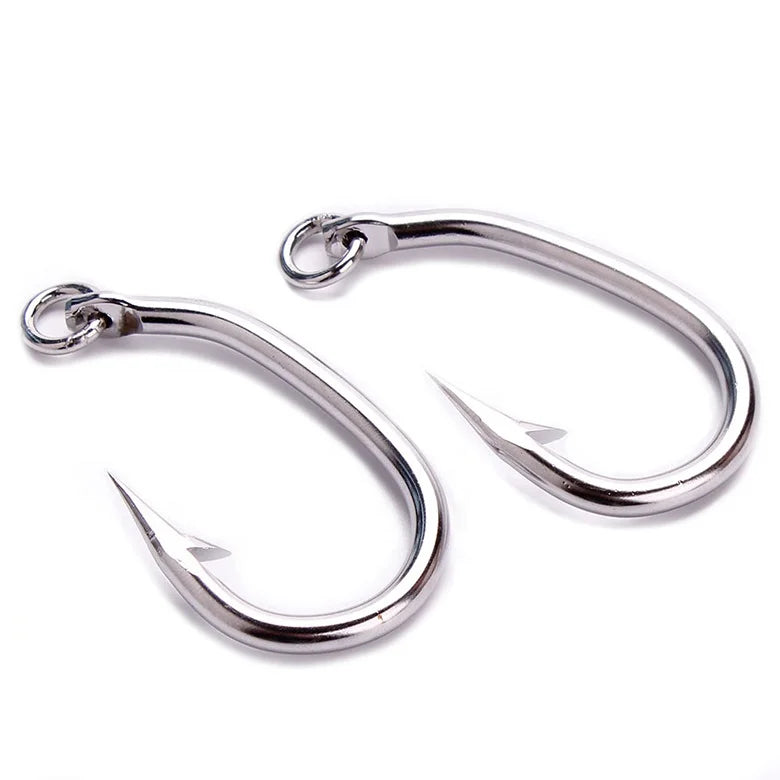 high quality stainless steel sea fishing circle tuna hooks