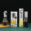 Oil Sprayer for Cooking Kitchen Gadgets Accessories 100ml Glass Olive Oil Sprayer Mister Baking Frying Olive Oil Spray Bottle