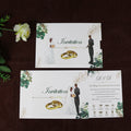 Creative Tamil Wedding Invitation Card De Carte De Mariage with Custom Printing