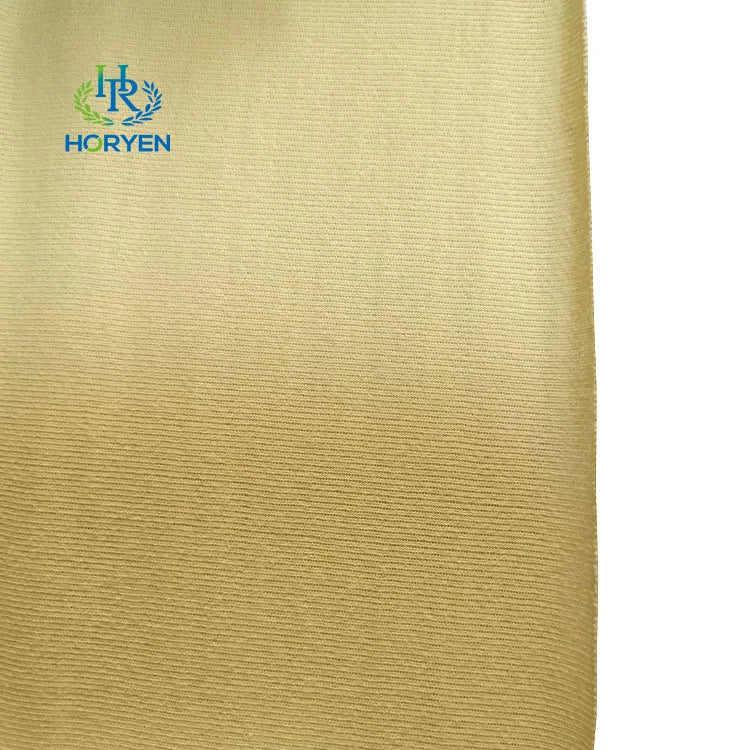 280g Flame-resistant Anti Cut Knitted Aramid Cloth Fabric