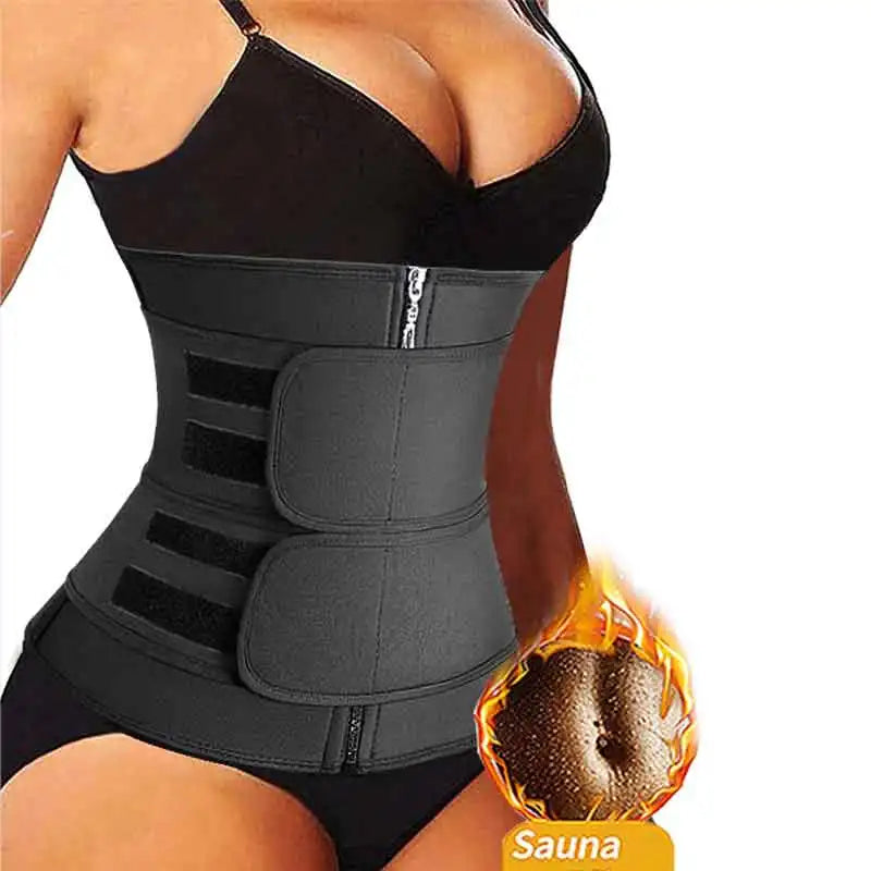 Women Waist Trainer Neoprene Body Shaper Belt Slimming Belt Sheath Belly Reducing Shaper Tummy Sweat Shapewear Workout Corset