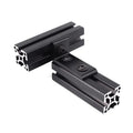 China Manufacturer 6365 Rohs Odm 15 Series 3 Hole Slotted Cnc Aluminum Corner Bracket for T- Slot Aluminum Profiles 10/15 Inches