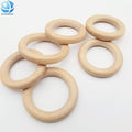 Durable Fashion Wooden Ring Bikini Connectors O Rings for Lady Beach Wear Swimsuit Decoration