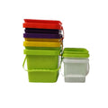 5 Gallon 20L Transparent/Custom Color Plastic Food Grade Square Bucket with Lids Seal Gaskets Custom Logo Handle (Wholesale)