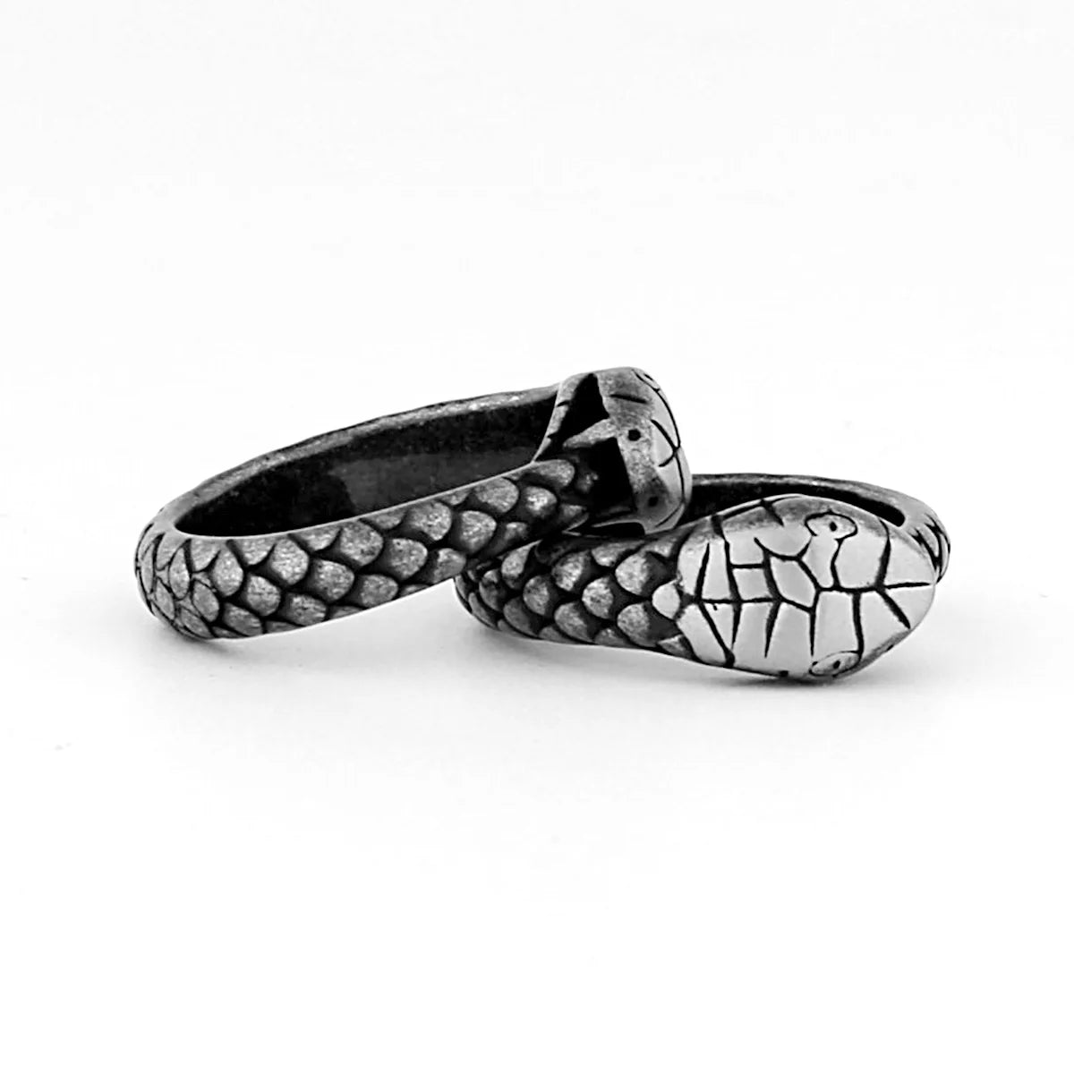 Viking Stainless Steel Rings Jewelry Women Men Fashion Snake Ring