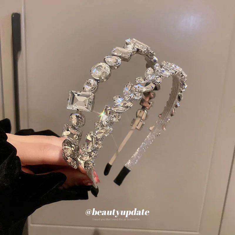 ShangHai Wholesale Band Editing Designer Diamond Shining Headband Accessories Headband