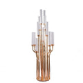 Gold Candle Holders Candelabra 48 Inch Tall Centerpiece for Wedding Decor