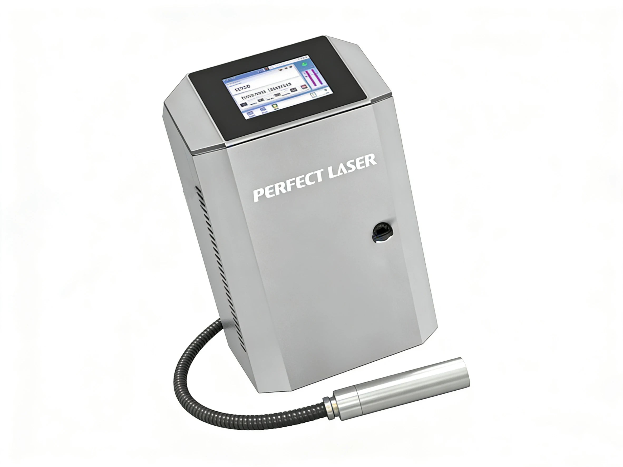 Perfect Laser-Fast Speed Maintenance-Free Nozzle Structure Desktopn Plastic Aluminum PVC Cardboard Industrial Inkjet Printer
