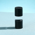 Dropper Essence 10ml 0.33oz Cosmetic Plastic Packing Material Bottles Press Emulsion Oil Bottle 2024 New Arrival Black Bottle
