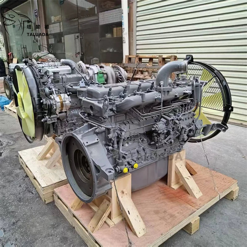 Excavator Parts 6BG1 Engine Assy for EX200-5 EX200-6 CX210 SH200 Diesel Engine Assy 6BG1 Engine Assy