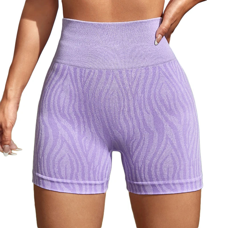 FLW Women's High Waist Breathable Gym Fitness Pants Seamless Yoga Shorts in Plus Size ODM Supply Workout Pant