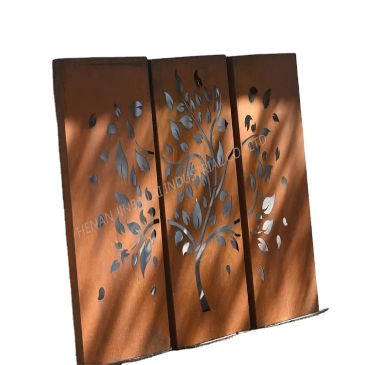 Decorative Laser Cut Garden Privacy Screen Elegant Screens & Room Dividers