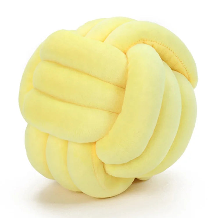 Soft Knot Pillow Ball Cushions Bed Stuffed Pillow Home Decor Cushion Ball Plush Throw Knotted Pillow