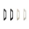 Modern Simple Aluminum Handle Sliding Door Grip for Outdoor Use for 10mm Glass for Glass Sliding Door