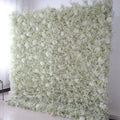 Factory Discount Decoration Flower Panels Floral Blue Pink Rose Artificial Flower Wall Wedding Backdrop